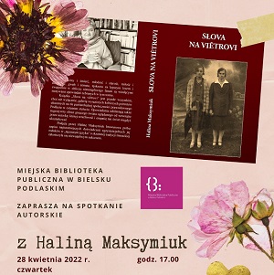 Spotkanie autorskie z Haliną Maksymiuk