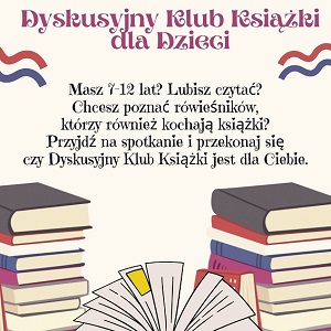 Uwaga! Rusza Dyskusyjny Klub Książki dla Dzieci