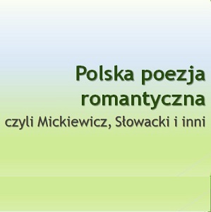 Polska poezja romantyczna